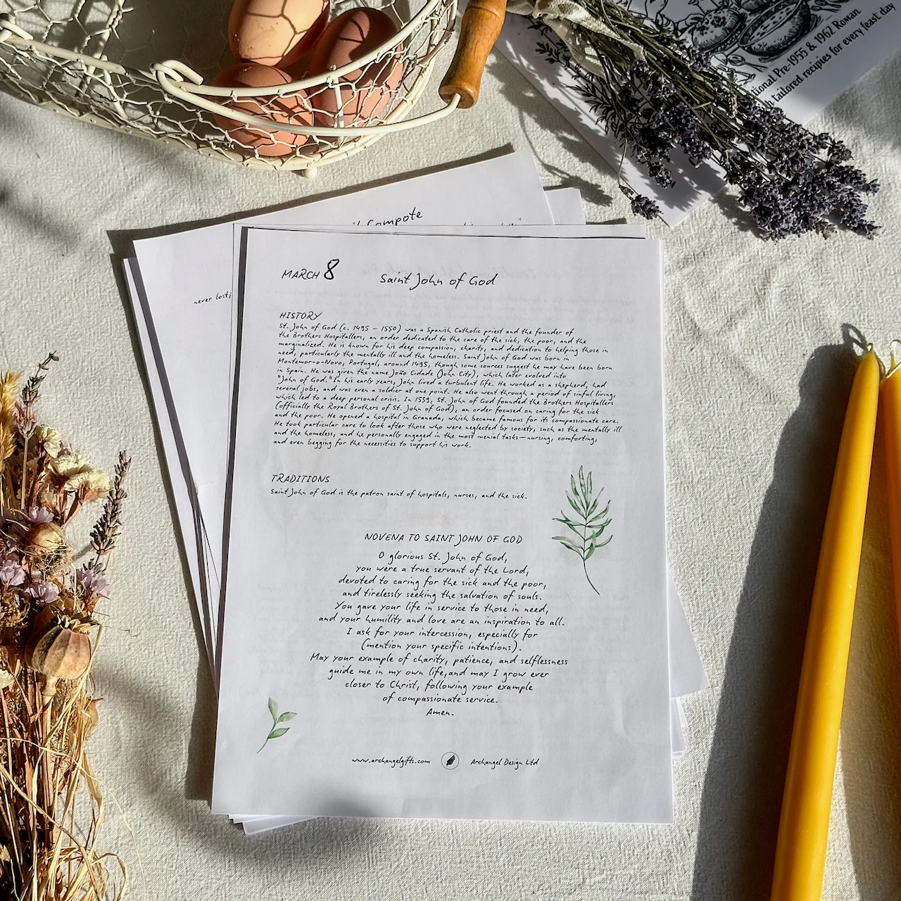 Feasting with the Saints - A Year of Sacred Recipes (Digital Download) - Image 5