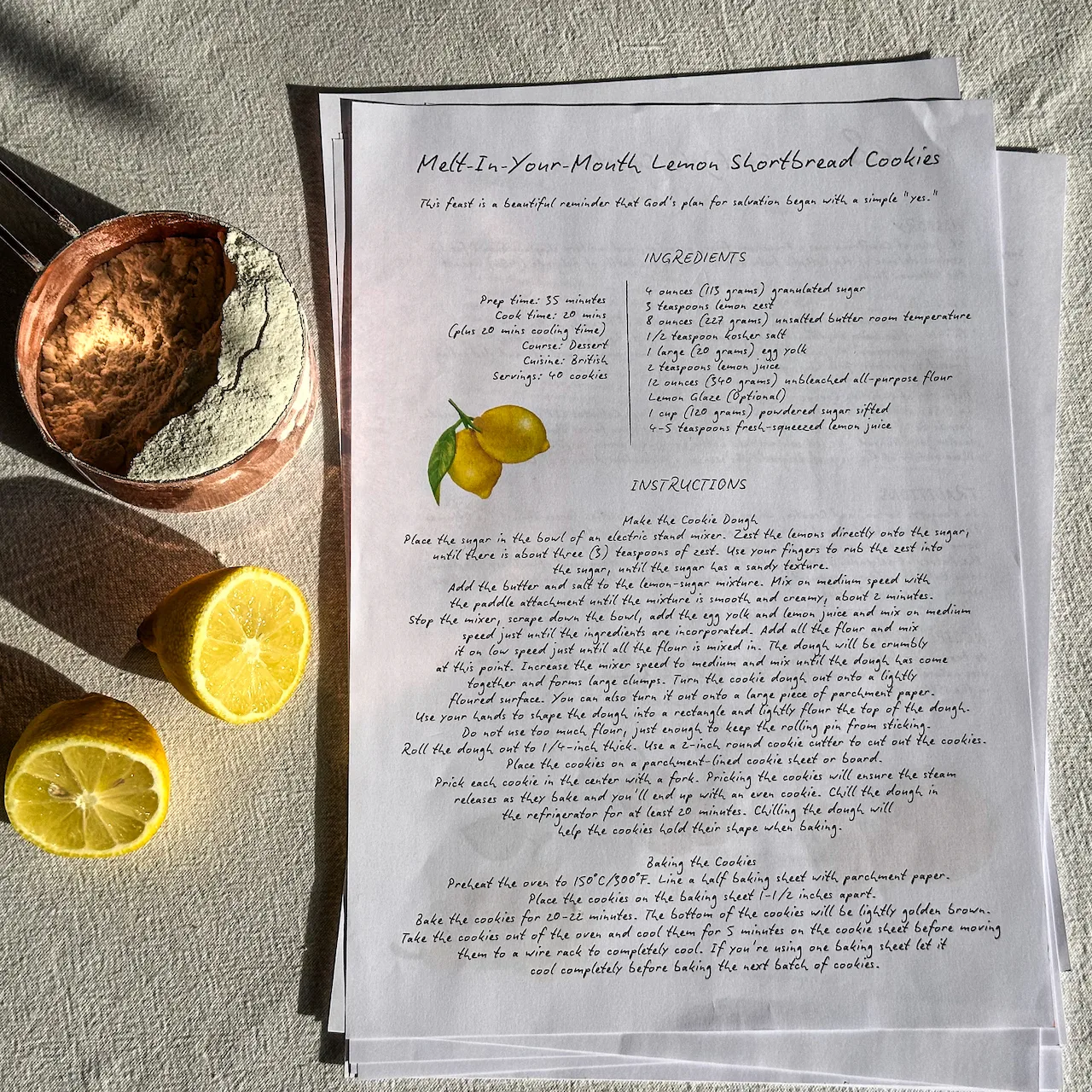 Feasting with the Saints - A Year of Sacred Recipes (Digital Download) - Image 6