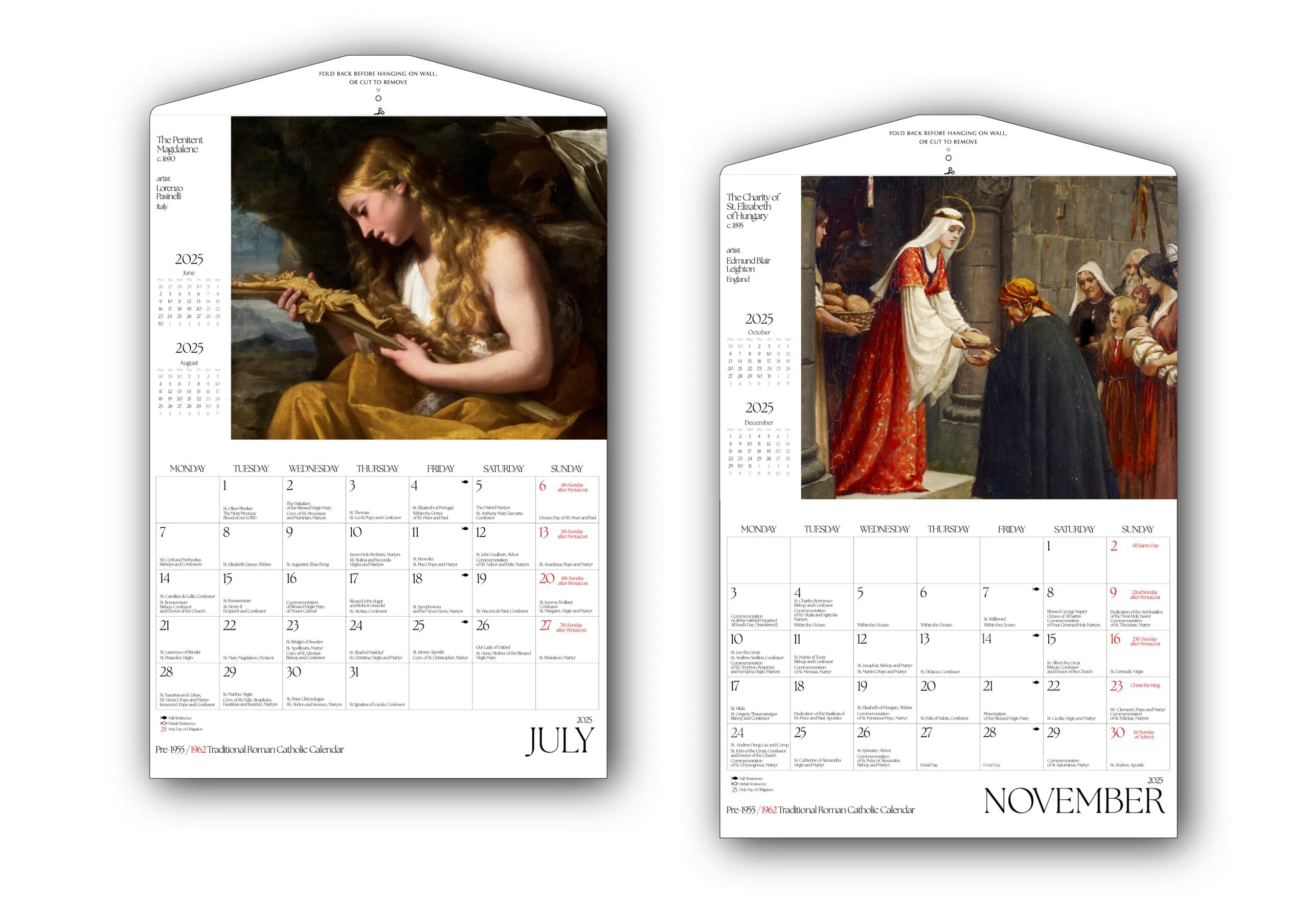 2025 Catholic Liturgical Calendar - Limited Edition - Image 11
