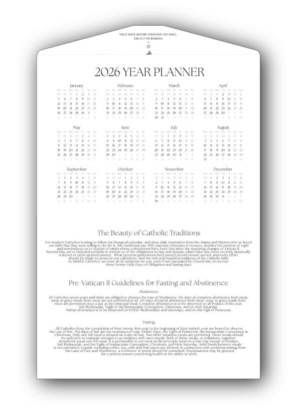 2025 Catholic Liturgical Calendar - Limited Edition - Image 16