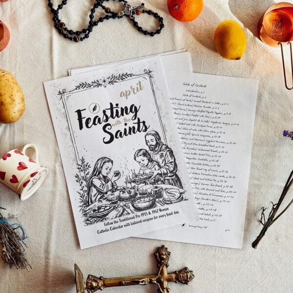 Feasting with the Saints – April (PDF Download)