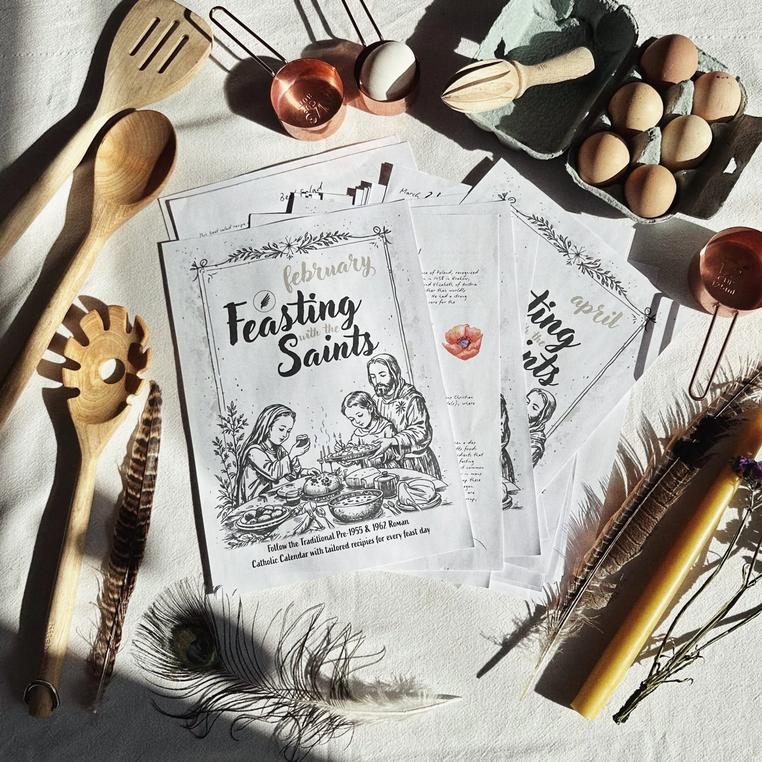 Feasting with the Saints - A Year of Sacred Recipes (Digital Download) - Image 2