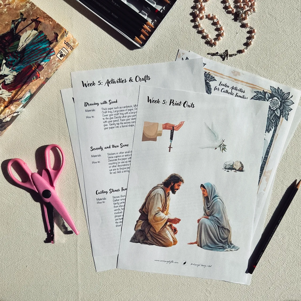 For the Love of Lent - Children's Activity Book (Digital Download) - Image 8