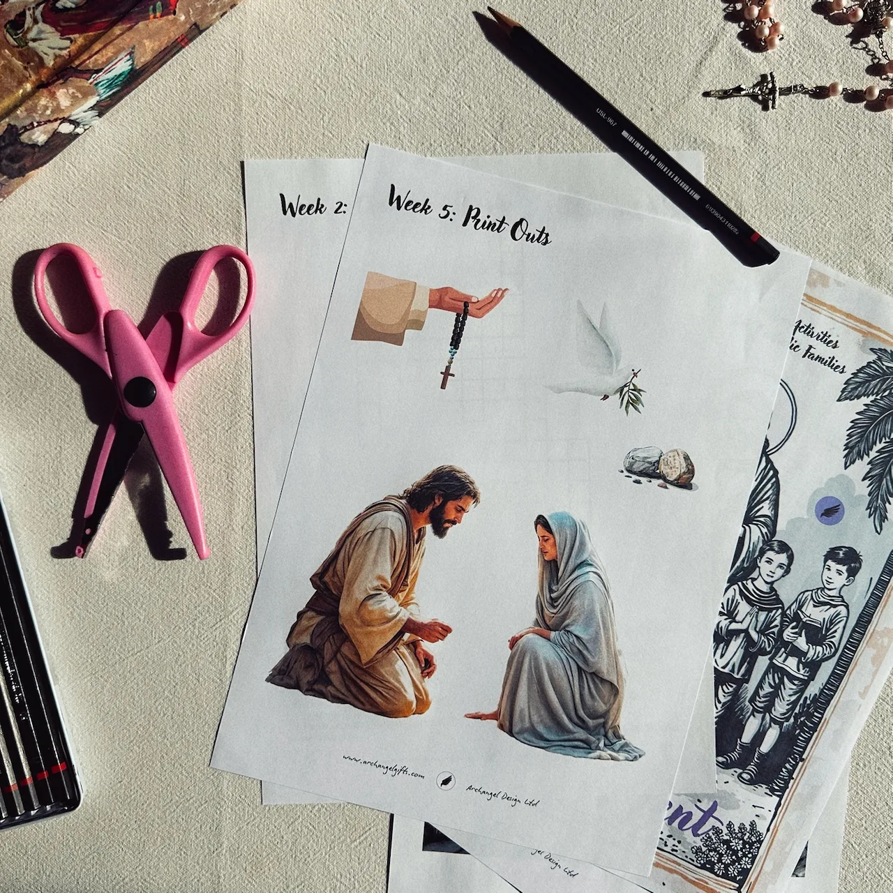 For the Love of Lent - Children's Activity Book (Digital Download) - Image 6