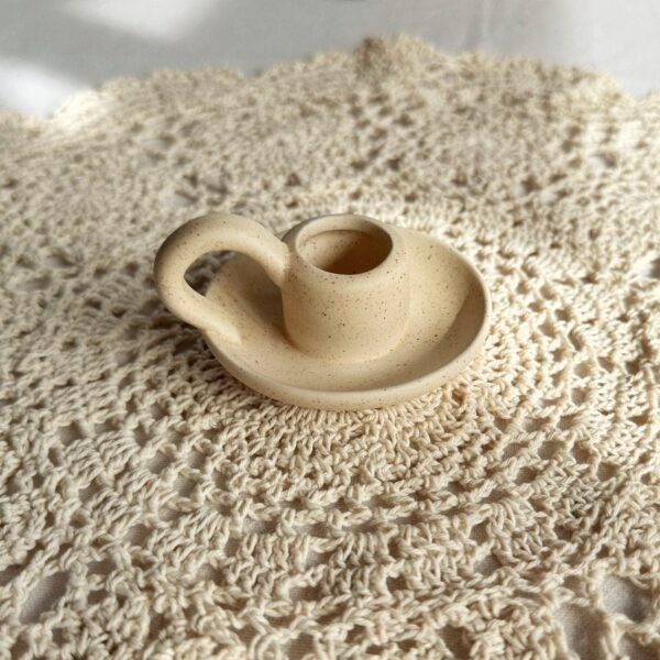 Alternative view of Vintage Ceramic Candle Holder