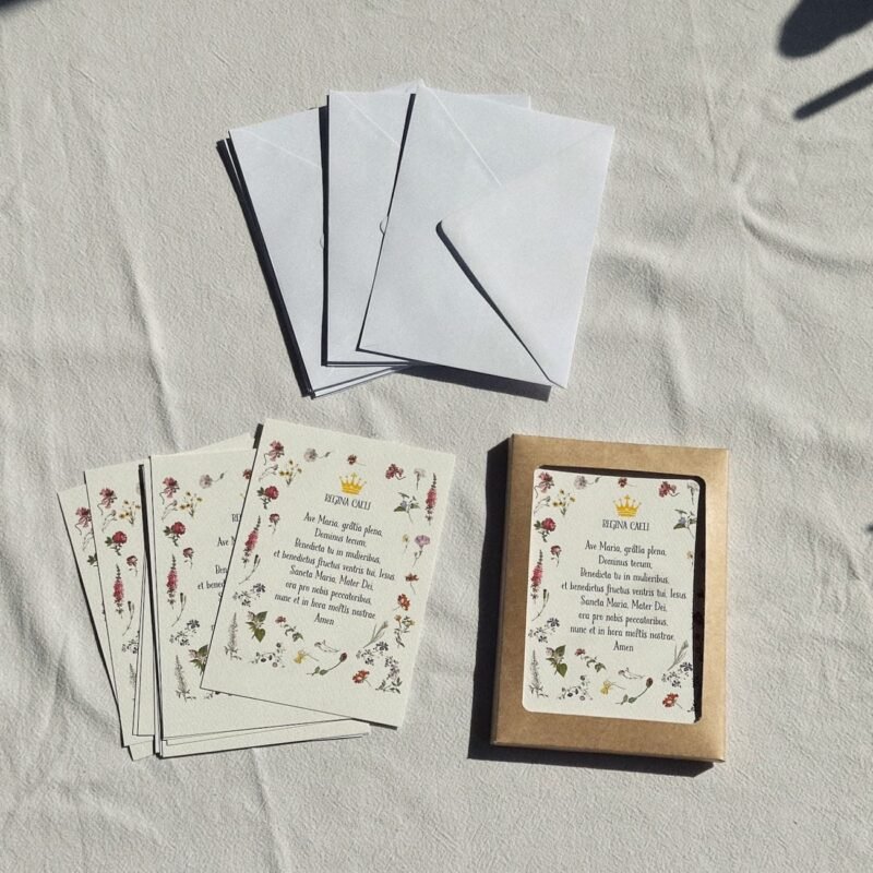 Wildflowers of Grace - Ave Maria -  Notecard Set