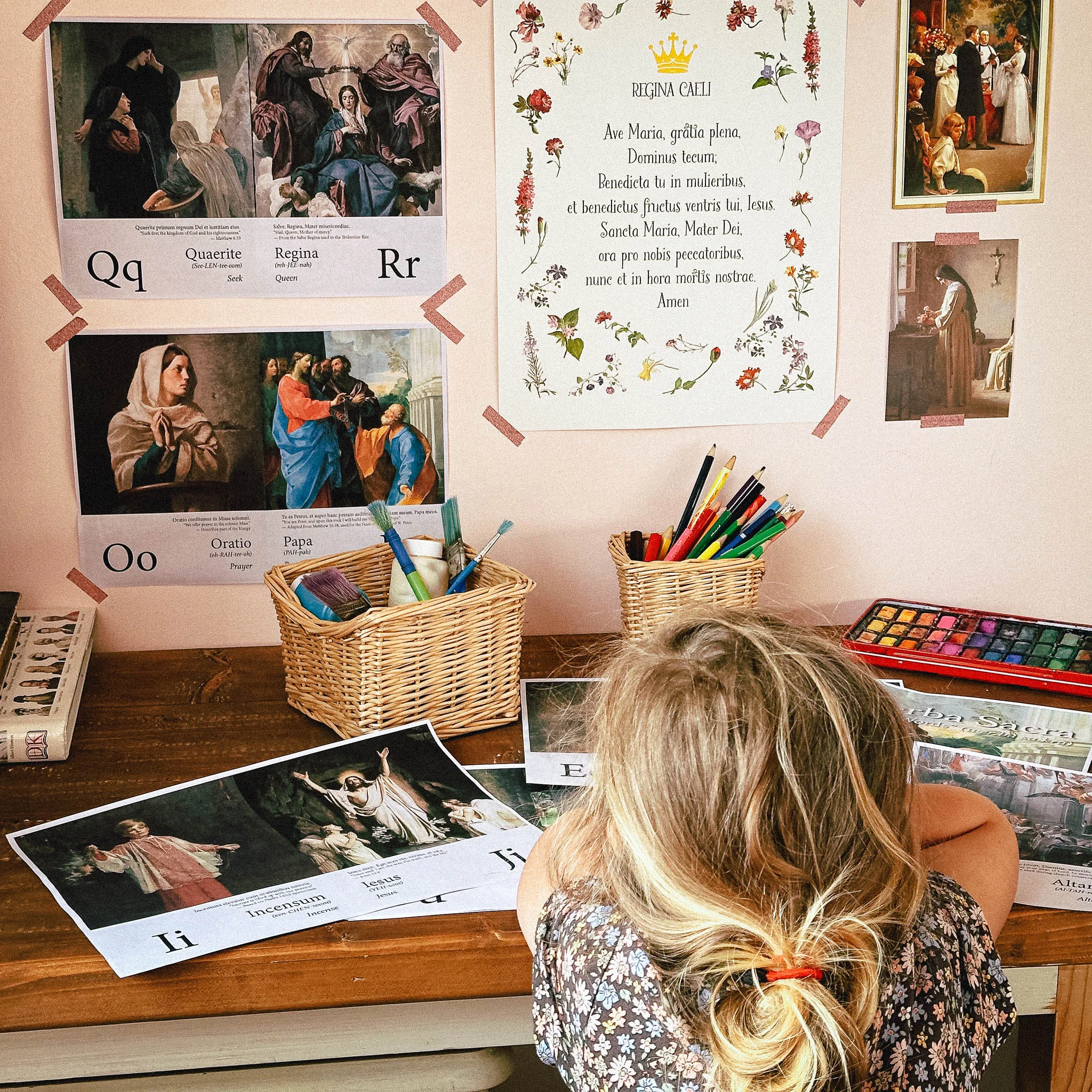 Verba Sacra: An A to Z journey through Latin and the Latin Mass for Children (Digital Download) - Image 3