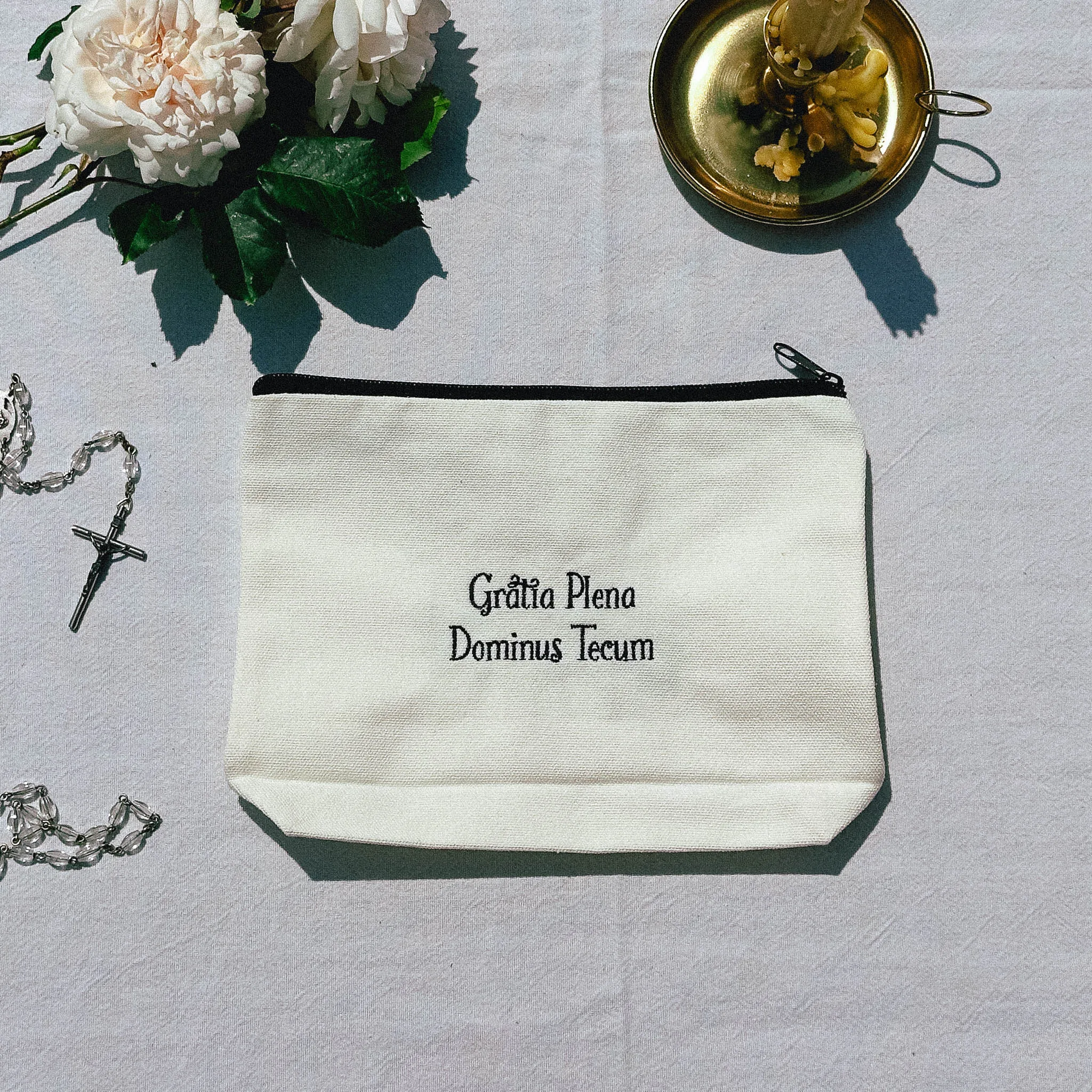 Full of Grace - Embroidered Mini Pouch Bag - Image 3