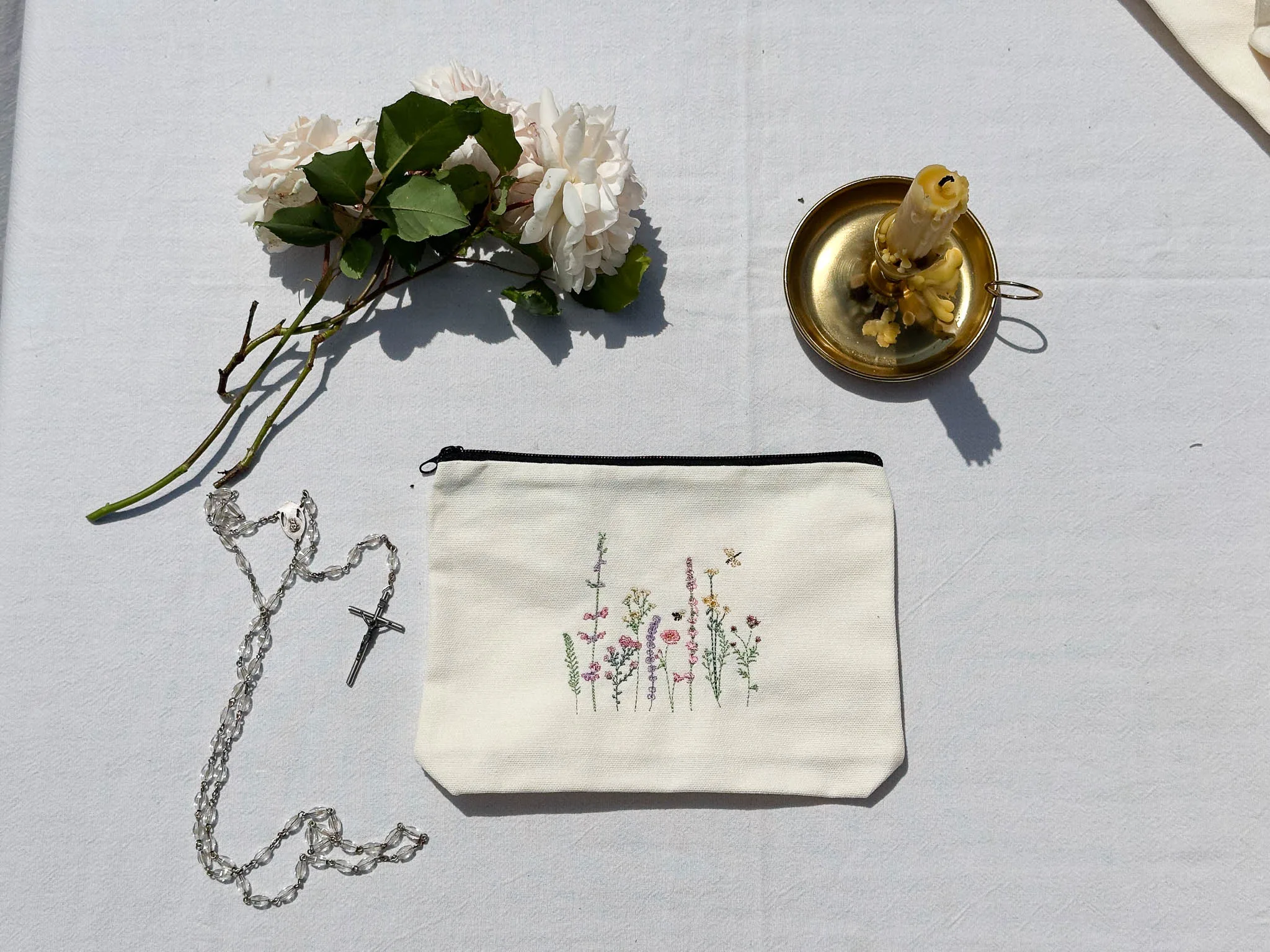 Full of Grace - Embroidered Mini Pouch Bag - Image 4