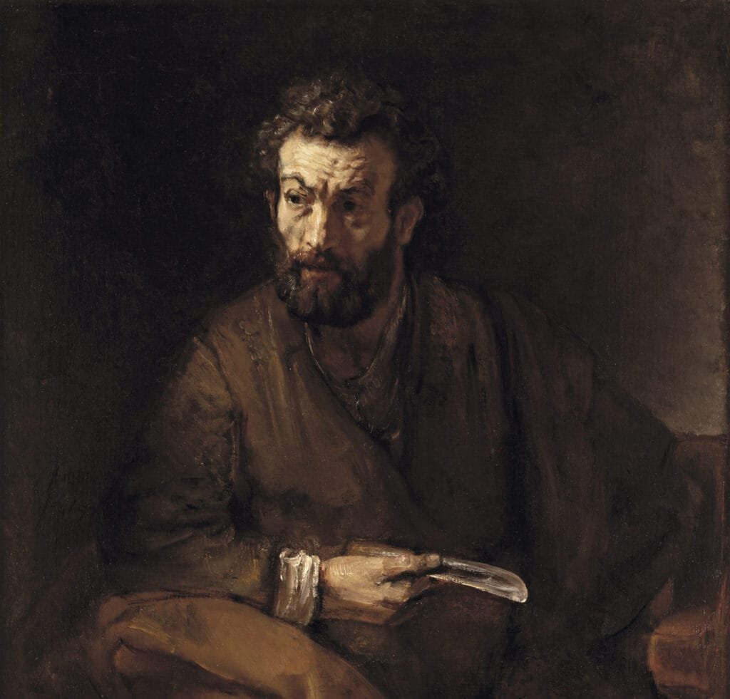 Rembrandt St Bartholomew