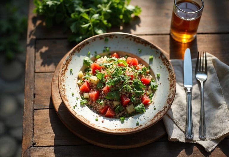 Lebanese tabbouleh feast day recipe